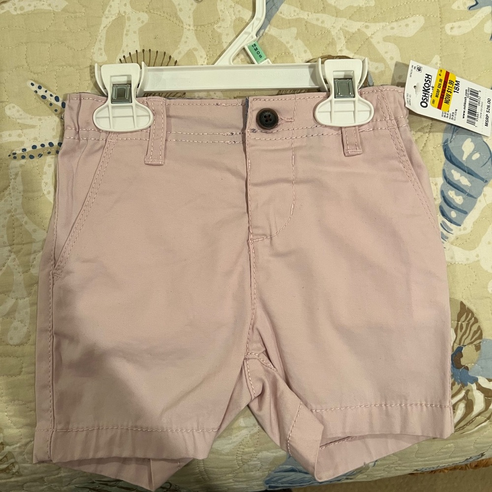 Brand New Pink Size 18 Months Boys shorts